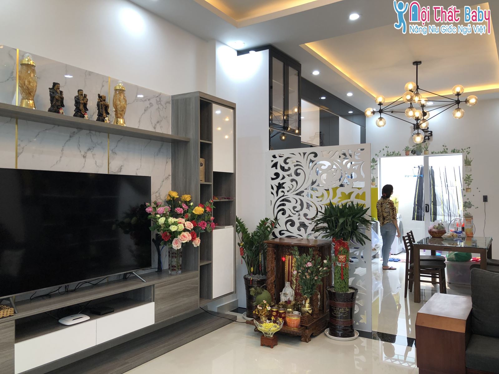 Nội thất nguyên căn sang trọng nhà chị Thương